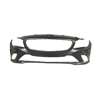 1000 | 2014-2016 MERCEDES-BENZ CLA250 Front bumper cover C117; w/o AMG Styling; w/Parktronic; w/o Active Park; w/o H/L Wshr; prime | MB1000441|11788008409999