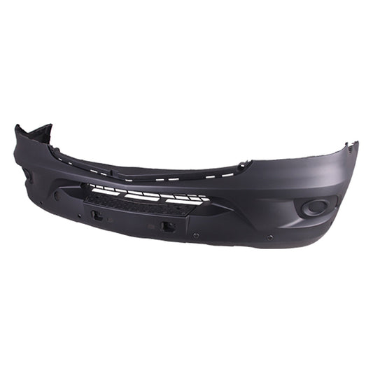 1000 | 2014-2018 MERCEDES-BENZ SPRINTER 3500 Front bumper cover NCV3; w/Parktronic; w/o Collision Warning; w/o H/L Wshr; w/o Fog; Textured | MB1000480|90688017709B51