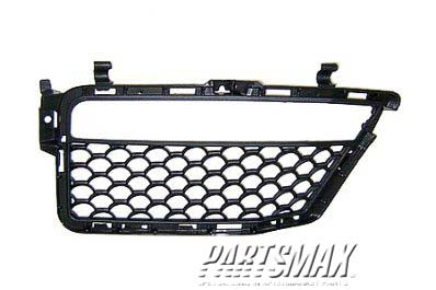 500 | 2010-2013 MERCEDES-BENZ E63 AMG Front bumper grille W212; Sedan; RH; Lower Outer Grille | MB1036115|2128850753