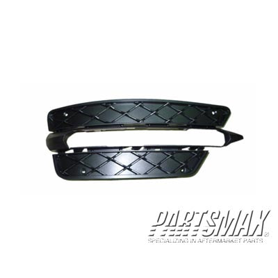 1039 | 2012-2014 MERCEDES-BENZ C300 RT Front bumper insert W204; Sedan; w/AMG Styling Pkg; Outer Grille | MB1039126|2048851453