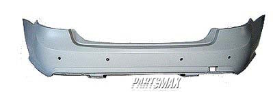 1100 | 2010-2013 MERCEDES-BENZ E63 AMG Rear bumper cover W212; Sedan; w/Parktronic System; prime | MB1100266|2128802940