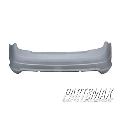 1100 | 2008-2011 MERCEDES-BENZ C63 AMG Rear bumper cover W204; w/o Parktronic; prime | MB1100276|20488529259999