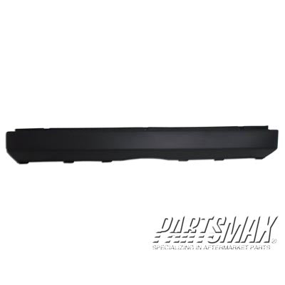 1100 | 2010-2015 MERCEDES-BENZ SPRINTER 2500 Rear bumper cover NCV3; w/o Parking Sensor; w/o Step Pad; Gray | MB1100315|90688095009B51