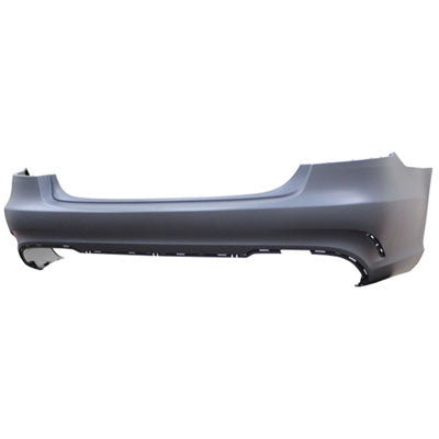 1100 | 2014-2016 MERCEDES-BENZ E350 Rear bumper cover W212; Sedan; w/AMG Styling Pkg; w/o Parktronic; w/BLIS Brkts; prime | MB1100332|21288534389999