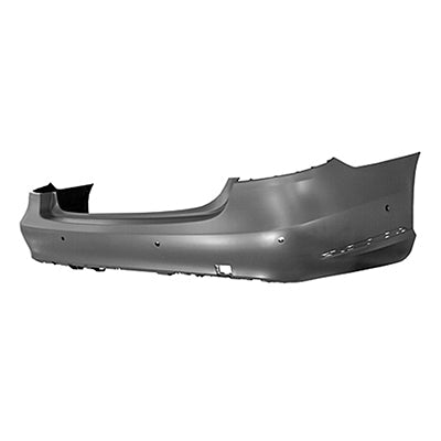 1100 | 2014-2016 MERCEDES-BENZ E350 Rear bumper cover W212; Sedan; w/o AMG Styling Pkg; w/o Night Pkg; w/Parktronic; prime | MB1100335|21288583259999