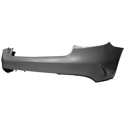 1100 | 2016-2016 MERCEDES-BENZ GLE450 AMG Rear bumper cover C292; Coupe; w/Active Park Assist; prime | MB1100382|29288513259999