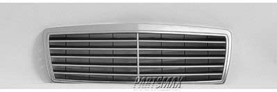 1200 | 1994-1997 MERCEDES-BENZ C280 Grille assy includes grille & shell | MB1200105|2028800383