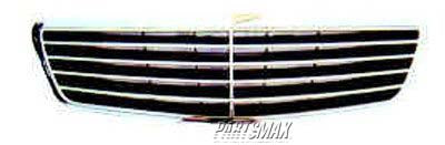 1200 | 2000-2002 MERCEDES-BENZ S500 Grille assy w/o collision warning system | MB1200115|22088003839040