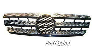 1200 | 2002-2005 MERCEDES-BENZ ML500 Grille assy w/inspiration edition | MB1200140|66880352