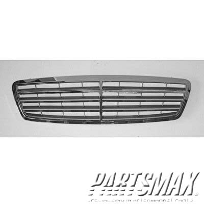 1200 | 2006-2007 MERCEDES-BENZ C230 Grille assy gray; avantgarde/elegance package | MB1200144|20388002237246