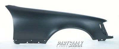 1241 | 1992-1993 MERCEDES-BENZ 600SEL RT Front fender assy w/o side repeater lamp hole | MB1241120|1408800218