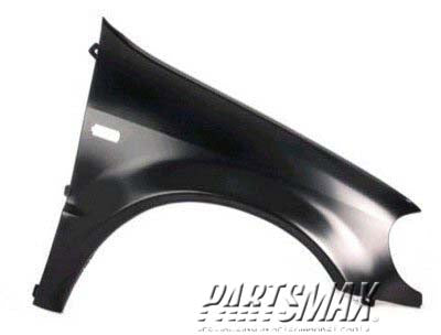 1241 | 2000-2001 MERCEDES-BENZ ML55 AMG RT Front fender assy w/side repeater lamp | MB1241127|1638801406