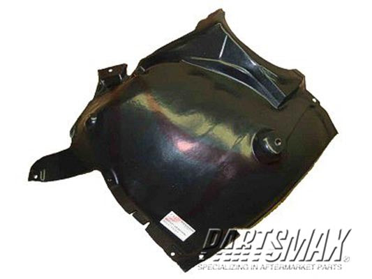 1248 | 2006-2007 MERCEDES-BENZ C280 LT Front fender inner panel 4dr sedan/4dr wagon; upper front fender liner | MB1248107|2038840522