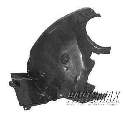 1248 | 2002-2007 MERCEDES-BENZ C230 LT Front fender inner panel 4dr sedan/4dr wagon; rear fender liner | MB1248108|2038841122