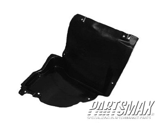 1248 | 2001-2005 MERCEDES-BENZ C240 LT Front fender inner panel 4dr sedan/4dr wagon; front lower fender liner | MB1248111|2038840722