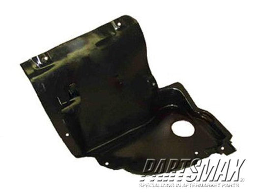 1249 | 2002-2007 MERCEDES-BENZ C230 RT Front fender inner panel lower; 4dr sedan/wagon; plastic | MB1249114|2038810423