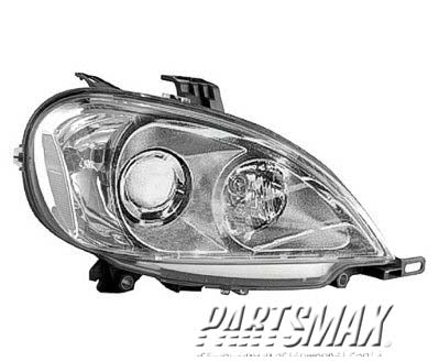 2502 | 2003-2005 MERCEDES-BENZ ML350 LT Headlamp assy composite halogen | MB2502114|1638204961