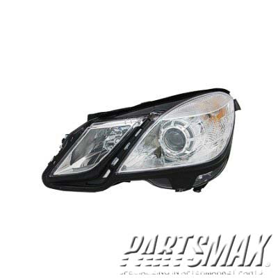 2502 | 2010-2014 MERCEDES-BENZ E550 LT Headlamp assy composite W212; Sedan; Halogen; w/o Cornering Lamps | MB2502182|2128209561