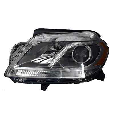 2502 | 2013-2016 MERCEDES-BENZ GL350 LT Headlamp assy composite X166; w/o Cornering Lamps | MB2502225|1668206961