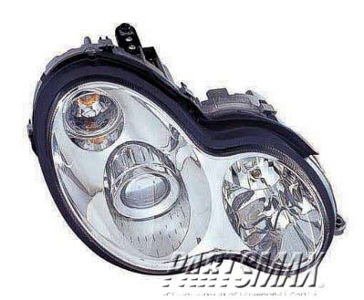 2503 | 2002-2004 MERCEDES-BENZ C32 AMG RT Headlamp assy composite 4dr sedan/4dr wagon; w/Bi-Xenon lamps | MB2503121|2038204059