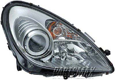 2503 | 2005-2011 MERCEDES-BENZ SLK55 AMG RT Headlamp assy composite w/halogen; w/o Sport Pkg | MB2503165|171820366164
