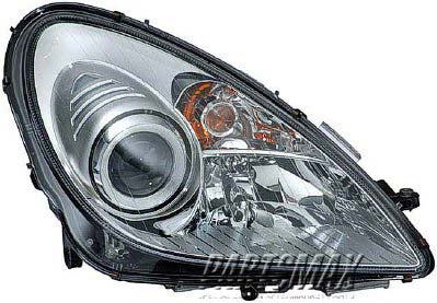 2503 | 2005-2011 MERCEDES-BENZ SLK350 RT Headlamp assy composite w/halogen; w/o Sport Pkg | MB2503165|171820366164