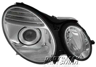 2503 | 2007-2009 MERCEDES-BENZ E550 RT Headlamp assy composite Xenon; w/Curve Lighting; From 8-31-06 | MB2503174|211820546164
