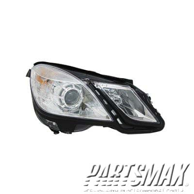 2503 | 2010-2014 MERCEDES-BENZ E350 RT Headlamp assy composite W212; Sedan; Halogen; w/o Cornering Lamps | MB2503182|2128209661