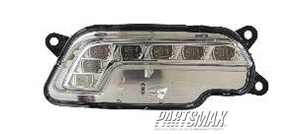 2563 | 2015-2016 MERCEDES-BENZ E63 AMG S RT Driving lamp W212; w/Light Pkg | MB2563100|2128200856