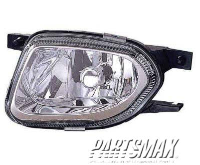 2592 | 2003-2006 MERCEDES-BENZ E500 LT Fog lamp assy W211; Sedan; w/o Sport Pkg | MB2592105|211820055664