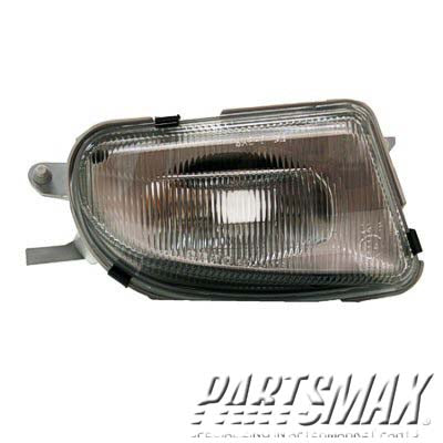 2593 | 1998-2002 MERCEDES-BENZ CLK320 RT Fog lamp assy all | MB2593101|170820025664