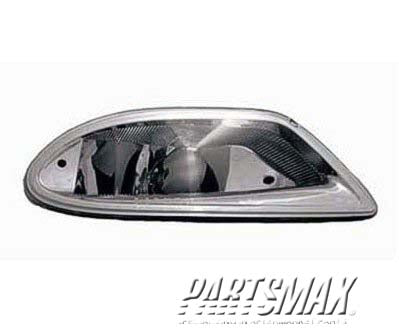 2593 | 2002-2005 MERCEDES-BENZ ML500 RT Fog lamp assy rectangular design; w/o Sport | MB2593104|1638200428