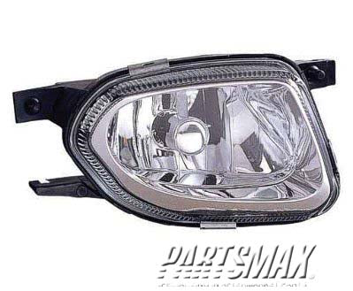 2593 | 2004-2005 MERCEDES-BENZ E320 RT Fog lamp assy S211; Wagon; w/o Sport Pkg | MB2593105|2118200656