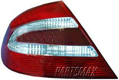 2800 | 2003-2005 MERCEDES-BENZ CLK320 LT Taillamp assy 2dr coupe | MB2800103|2098200164