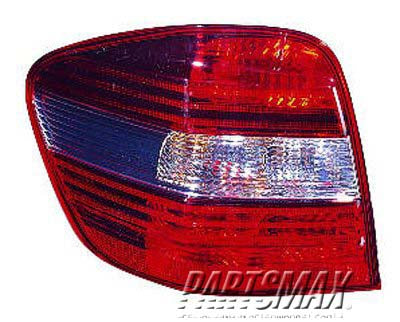 2800 | 2008-2011 MERCEDES-BENZ ML550 LT Taillamp assy W164; w/AMG Styling Pkg|w/o AMG Styling Pkg; w/Sport Pkg | MB2800125|1649061100