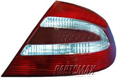 2801 | 2003-2005 MERCEDES-BENZ CLK320 RT Taillamp assy 2dr coupe | MB2801103|2098200264