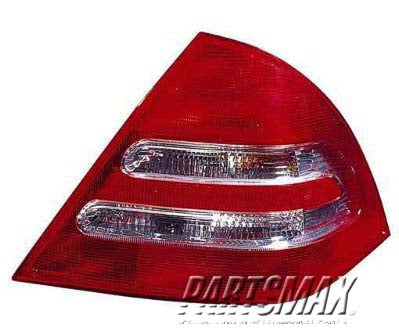 2801 | 2002-2004 MERCEDES-BENZ C230 RT Taillamp assy 4dr sedan | MB2801112|2038201064