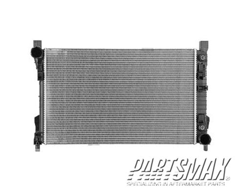 3010 | 2001-2005 MERCEDES-BENZ C320 Radiator assembly 4dr sedan/4dr wagon | MB3010103|2035000503