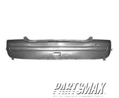 2430 | 2002-2004 MINI COOPER Rear bumper cover base model; w/o ground effects; w/o bright trim; w/o backup sensor; prime | MC1100105|51127048259