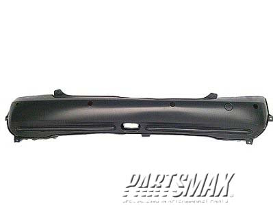 2430 | 2005-2006 MINI COOPER Rear bumper cover base hatchback; w/o ground effects; w/bright trim; w/park sensor; prime | MC1100111|51127127957