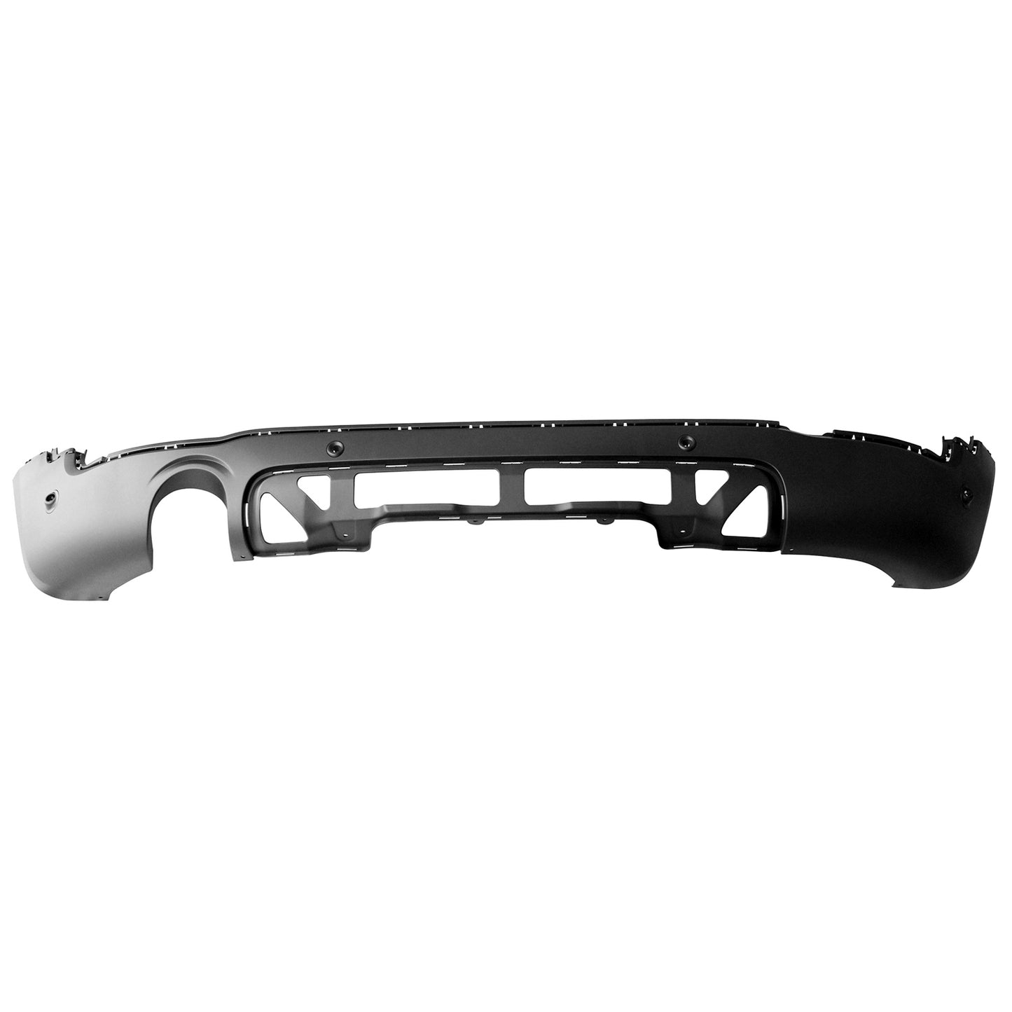 2434 | 2017-2019 MINI COOPER COUNTRYMAN Rear bumper cover lower F60; BASE; w/Off Road Pkg; w/Park Distance Sensors; Textured | MC1115107|51127391198