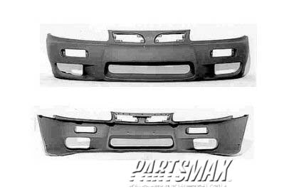 250 | 1997-1998 MITSUBISHI GALANT Front bumper cover prime | MI1000261|MR296451