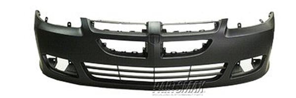 1000 | 2003-2005 DODGE STRATUS Front bumper cover 2dr coupe; prime | MI1000284|MR990729