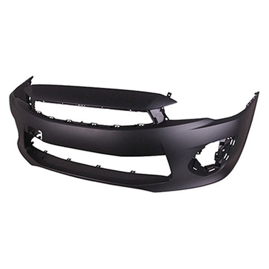 1000 | 2016-2017 MITSUBISHI LANCER Front bumper cover SPORTBACK; prime | MI1000342|6400H438