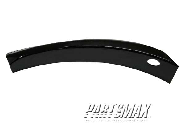 280 | 2000-2003 MITSUBISHI MONTERO SPORT LT Front bumper extension outer black | MI1004114|MR607473