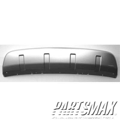 1015 | 2007-2009 MITSUBISHI OUTLANDER Front bumper cover lower Silver | MI1015102|6400A422
