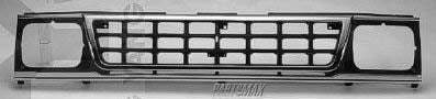 1200 | 1990-1992 MITSUBISHI MIGHTY MAX Grille assy bright | MI1087105|MB598413