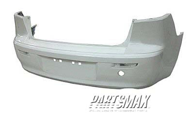 2430 | 2008-2017 MITSUBISHI LANCER Rear bumper cover Exc EVOLUTION; prime | MI1100287|6410B832