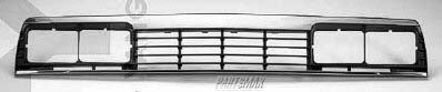 1200 | 1985-1986 DODGE RAM 50 Grille assy black; w/bright moldings | MI1200103|MB377251