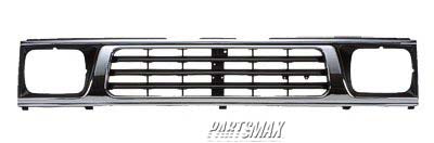 1200 | 1993-1995 MITSUBISHI MIGHTY MAX Grille assy bright | MI1200117|MB912682